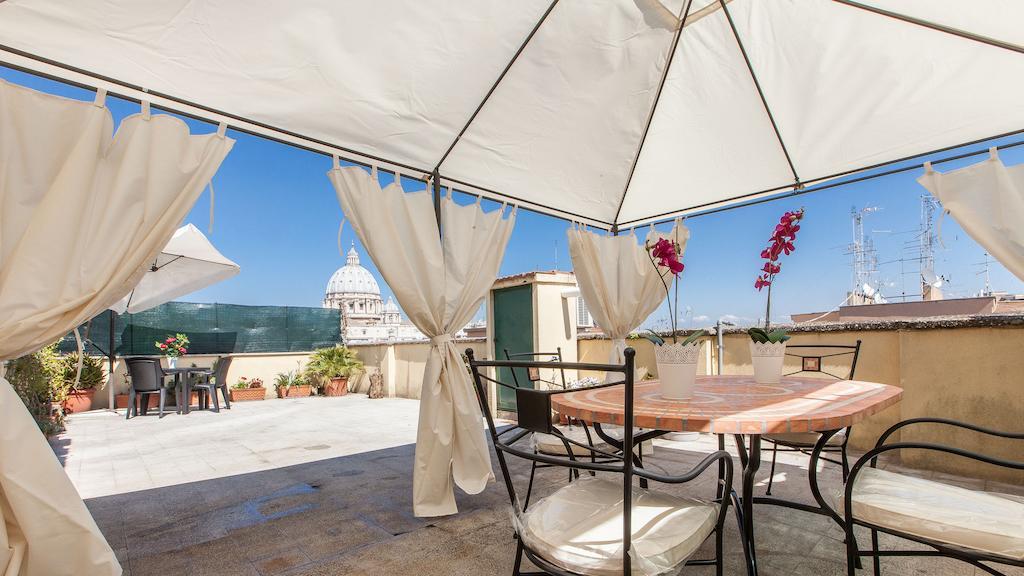 Rental In Rome Vatican View Terrace Quarto foto